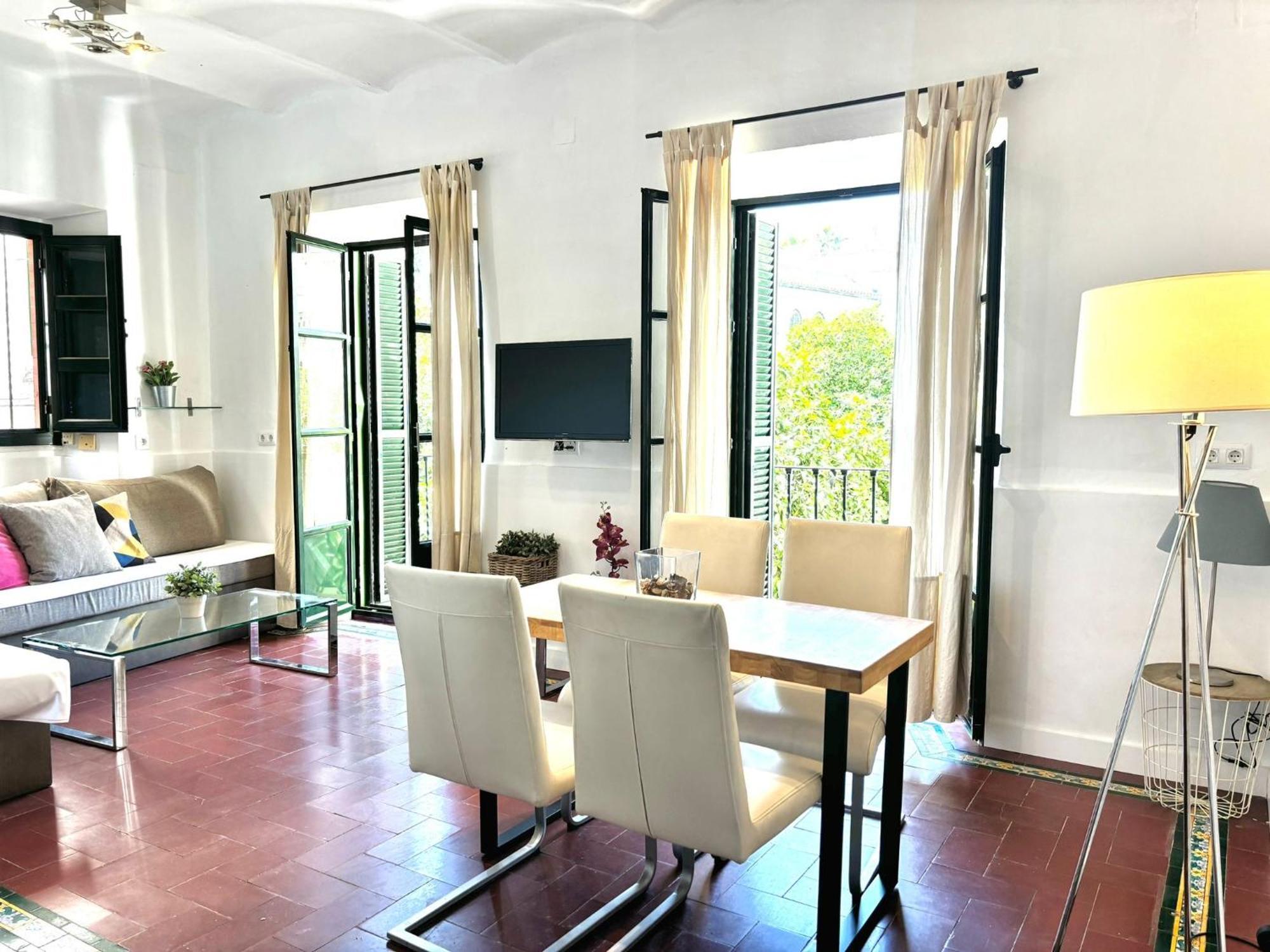 Apartament Plaza De Santa Cruz Sewilla Zewnętrze zdjęcie